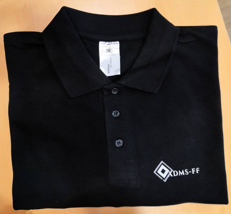 Marquage publicitaire sur polo à Vénissieux